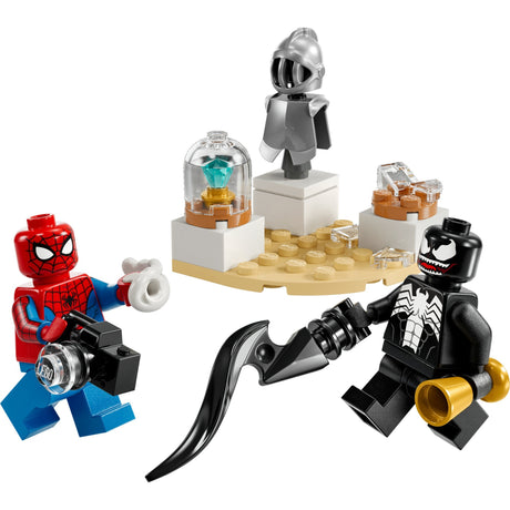 Lego Marvel - Giocattolo da costruzione per furto con scasso al Museo dei veleni (30707)