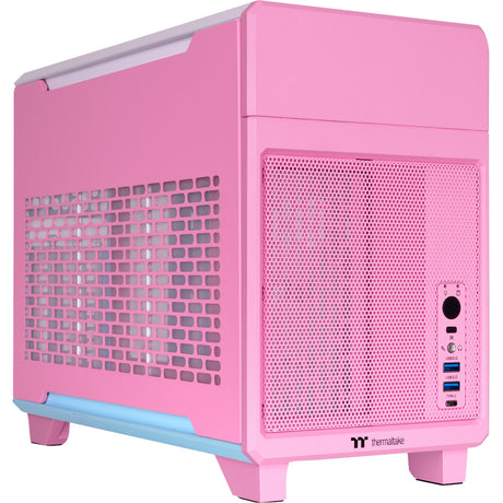 Custodia mini tower Thermaltake tr100 bubble pink (rosa | 2x USB-A | 1x USB-C)