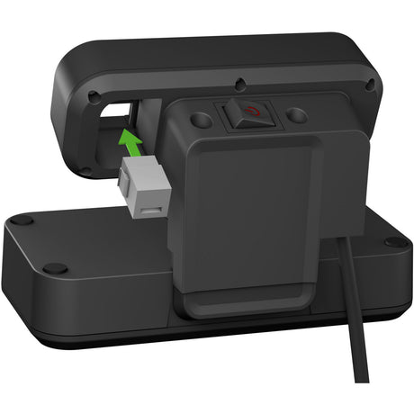 Presa duplex Brennerstuhl ®estilo, 2x moduli keystone, 10x prese di sicurezza, argento nero