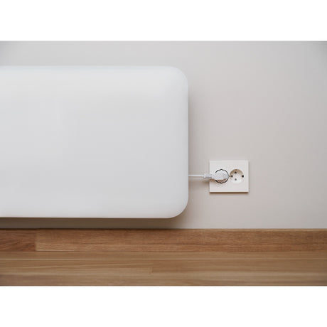 Pannello riscaldatore wifi Mill Steel pa1300wifi4, termoconvettore 1300 watt (bianco, wifi 2.4 ghz (wifi 6), bluetooth 5.2, zigbee 3.0 + app)