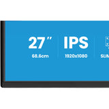 Monitor Iiyama prolite xb2792hsu-b1 27 (nero (opaco), HDMI, porta display, 2x USB-A, USB-B, 120 Hz)