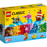Lego Classic - giocattoli costruibili creativi per il divertimento in mare (11018)