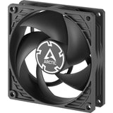Ventola silenziosa per case Arctic p9 (nera, 92 x 92 x 25 mm)