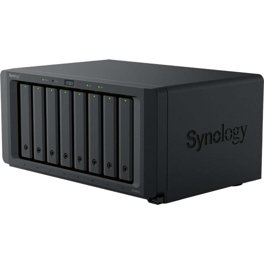 Synology disk station ds1825+ nas (nero, 2x LAN, USB)