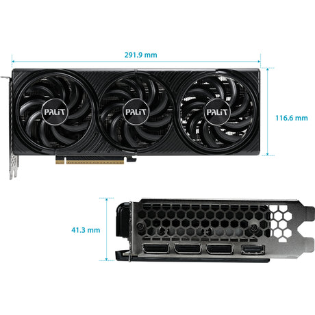 Scheda grafica Palit GeForce RTX 5070 Infinity 3 (DLSS 4, 3x Display Port, 1x HDMI 2.1)