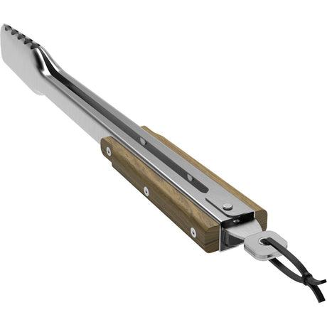 Pinza per griglia Traeger posate per griglia bac530 (acciaio inossidabile color legno)