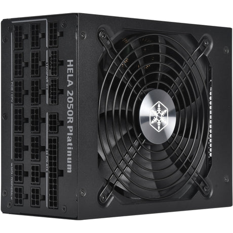 Silverstone hela 2050r platino, alimentatore modulare da 2050 watt (nero, 14x pcie)