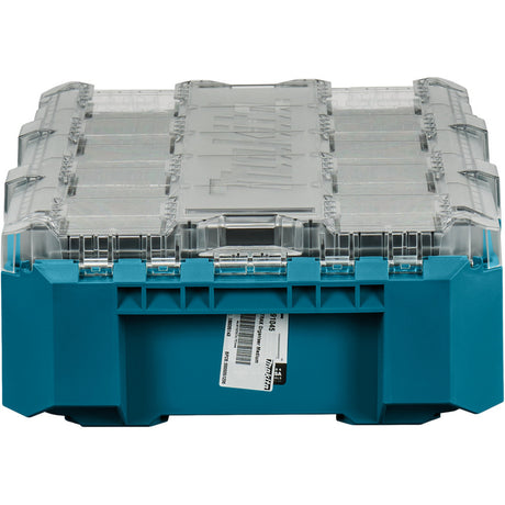 Makita Maktrak Organizer Medium P-91045 Cassetta degli attrezzi (blu nero)