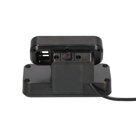 Presa duplex Brennerstuhl ®estilo, 2x moduli keystone, 10x prese di sicurezza, argento nero