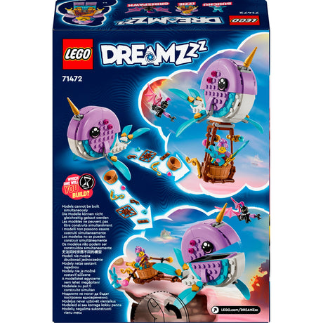 Lego dreamzzz - Giocattolo costruibile per la mongolfiera narvalo di izzie (71472)