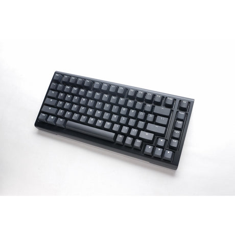 Ducky projectd tinker 75 con qmk tramite tastiera meccanica rgb (nera, layout us (qwerty), rosso ciliegia mx, 75%, led rgb, pbt double-shot, hot-swap, montaggio con guarnizione)