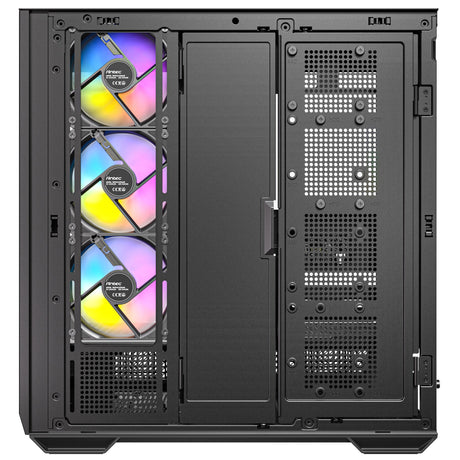 Custodia midi tower Antec c7 argb (nera | 2x USB-A | 1x USB-C | vetro temperato)