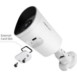 Telecamera esterna WiFi Foscam G4P Super HD (bianco, 4 MP, 2K, WLAN)