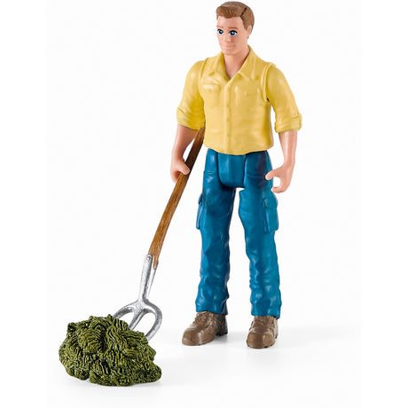 Schleich Farm World - Figura della stazione di lavaggio delle mucche (42529)