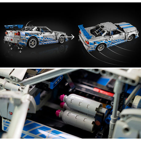 LEGO® Technic 2 Fast 2 Furious Auto Nissan Skyline GT-R (R34) - 42210
