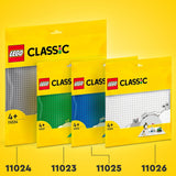Piastra da costruzione blu classica LEGO - 11025