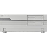 Custodia HTPC Silverstone FLP01 (crema | 2x USB-A | 1x USB-C)