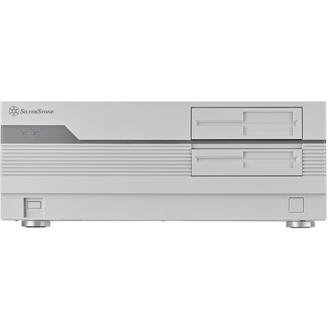 Custodia HTPC Silverstone FLP01 (crema | 2x USB-A | 1x USB-C)