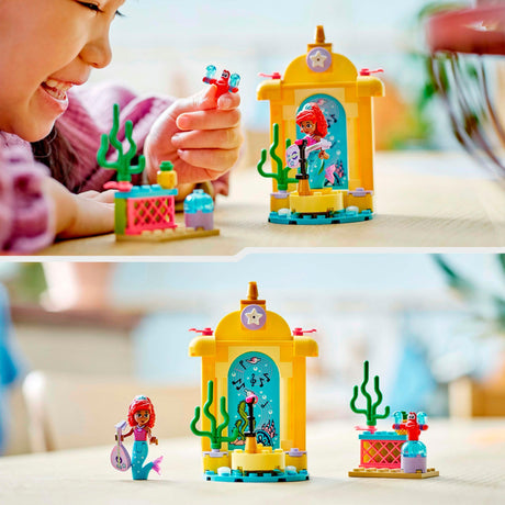 Lego Disney Princess - Giocattolo da costruzione del palco musicale di Ariel (43235)