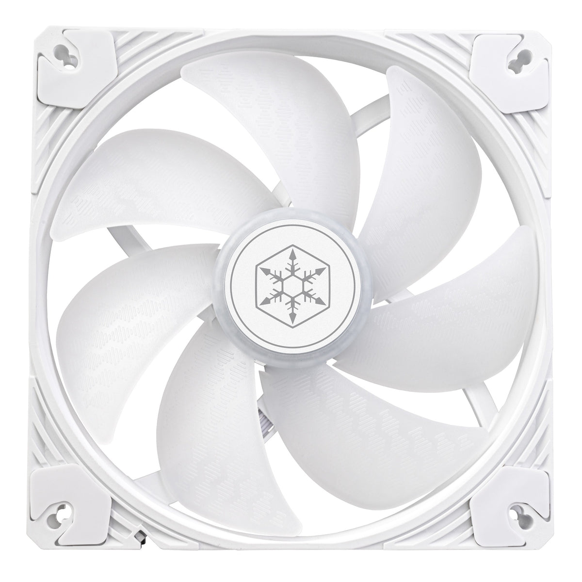 Ventola case Silverstone Shark Force 140 argb (bianco, 140 x 140 x 25 mm, pwm, 4-1 pin argb (led 5v))