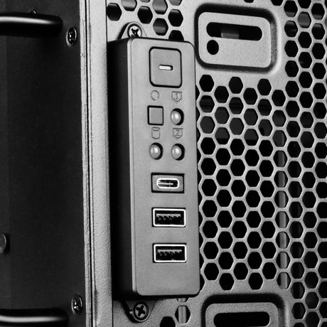 Alloggiamento rack Silverstone rm44 (nero | 4u | usb tipo-c | 2 ventole da 80 mm incluse)