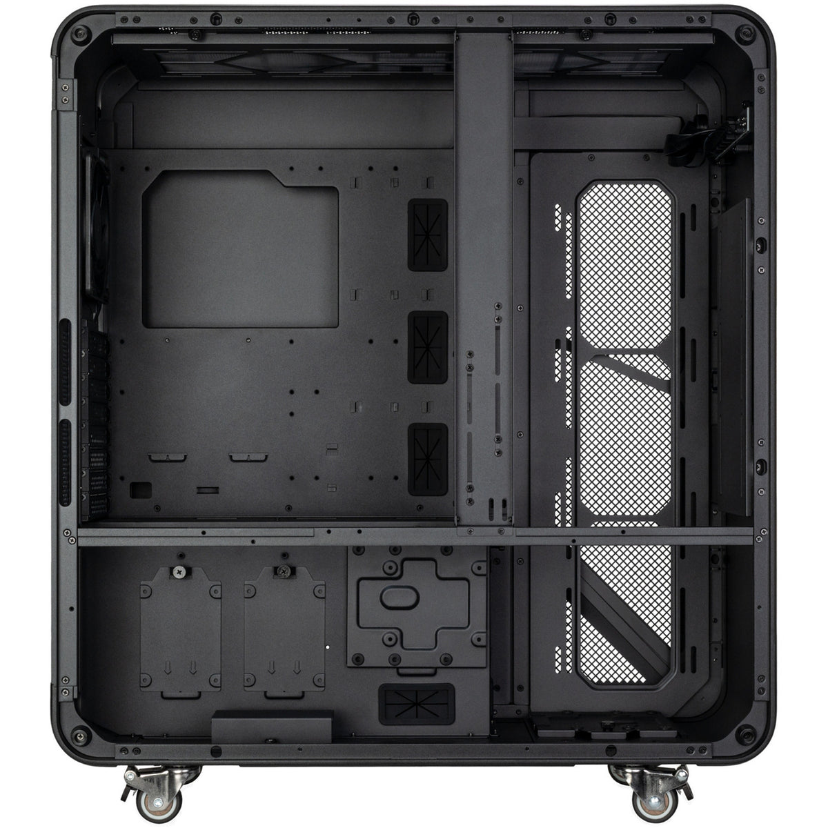 Custodia Silverstone alta t1 big tower (nera | 2x USB-A | 2x USB-C)