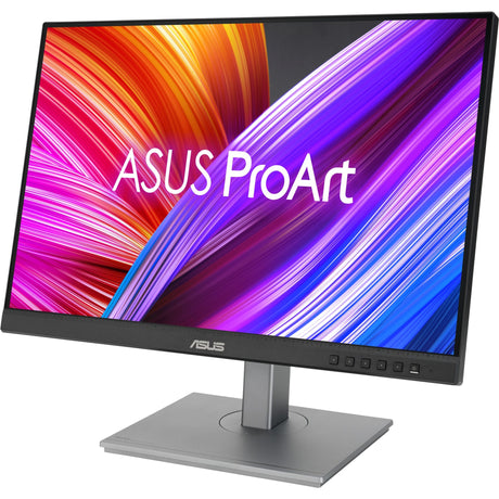 Monitor Asus proart display pa248cnv 24 (nero argento, 75 Hz, HDMI, porta display, USB, LAN, audio)