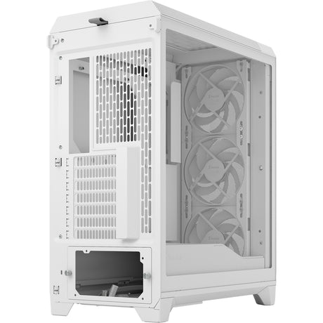 Design frattale meshify 3 custodia midi tower (bianco | 2x USB-A | 1x USB-C | vetro temperato)