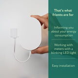 Ty Friend Electrici Meter Interface 2, LED a risparmio energetico (bianco, zigbee 3.0)