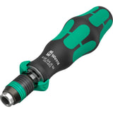 Wera kraftform kompakt 838 ra-r m imperial set 1 set di punte (nero verde, 15 pezzi)