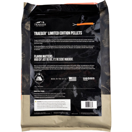 Pellet Traeger bold blended - carburante in edizione limitata (8 kg)