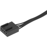 Ventola per case Silverstone air slimmer 140 argb (nera, 140 x 15 x 140 mm, pwm)