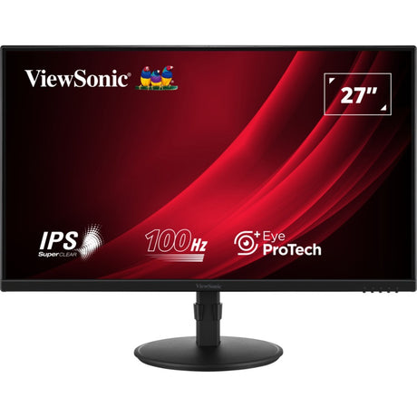 Monitor Viewsonic vg2708a 27 (nero, 1x HDMI, 1x porta display, USB-C, USB-A, audio, 100 Hz)
