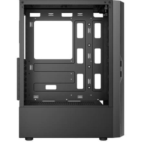Custodia midi tower Antec ax20 (nera | 3x USB-A | vetro temperato)