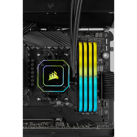 Corsair Vengeance RGB RS 16 GB DDR4-3200 (2x 8 GB) RAM (nero, cmg16gx4m2e3200c16, xmp 2.0)