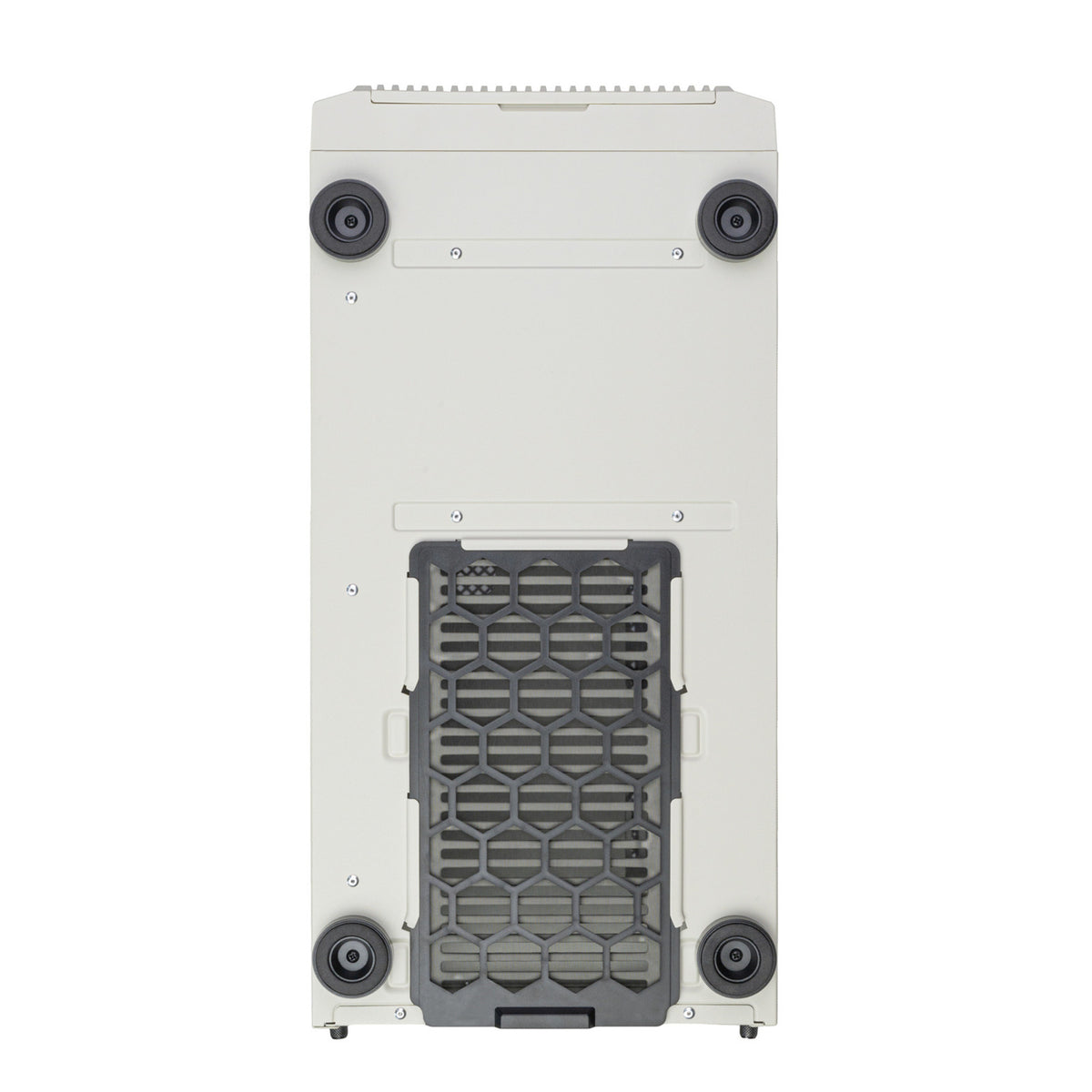 Custodia midi tower Silverstone flp02 (bianco | 2x USB-A | 1x USB-C)