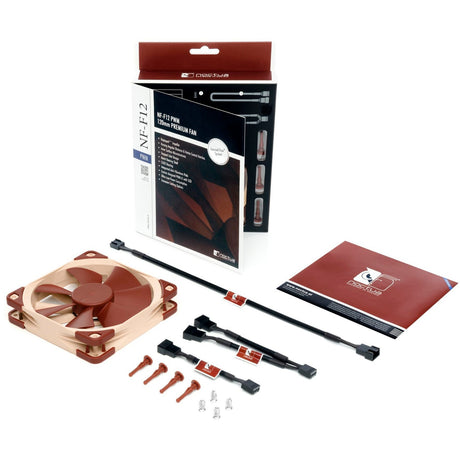 Ventola per case Noctua nf-f12 pwm (marrone chiaro, 120 x 120 x 25 mm)