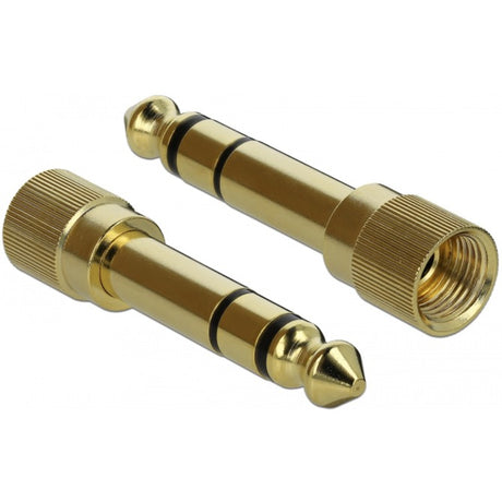 Delock cavo di prolunga jack stereo da 3,5 mm a 3 pin maschio > femmina (nero, 5 metri)