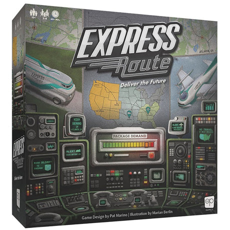 Gioco da tavolo European Player Network Express Route (inglese, 1 - 4 giocatori, 60 minuti, da 10 anni)