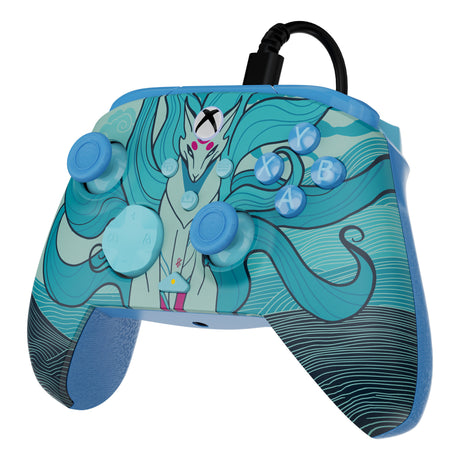 Controller cablato avanzato Turtle Beach Rematch (Blue Kitsune, Xbox Series X|S, Xbox One, PC)