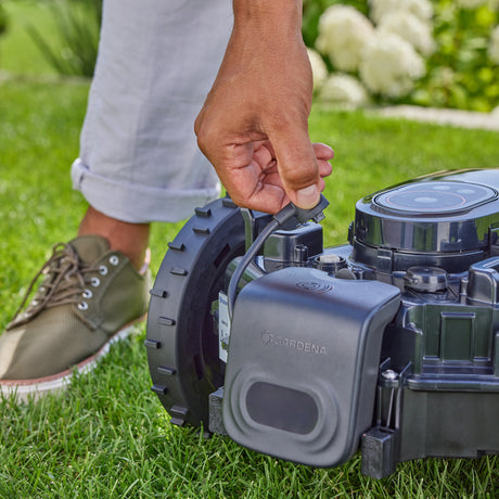 Sensore radar anticollisione Gardena per rasaerba robotizzati (intelligenti) Sileno (per rasaerba robotizzati intelligenti Sileno pro, max, gratuito)