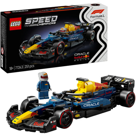 Lego Speed Champions 77243 Auto da corsa di F1 Oracle Red Bull Racing RB20