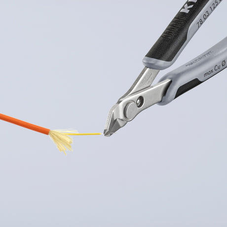 Knipex elettronica super Knips ESD 78 13 125 Pinza per elettronica ESD (grigia)