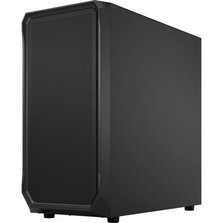 Fractal design focus 2 alloggiamento solido midi tower nero (nero | 2x USB-A)