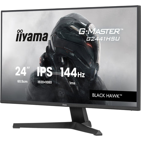 Monitor da gioco Iiyama G-Master Black Hawk G2441HSU-B1 23,8 (nero, HDMI, DisplayPort, 2x USB-A, USB-B, 144 Hz)