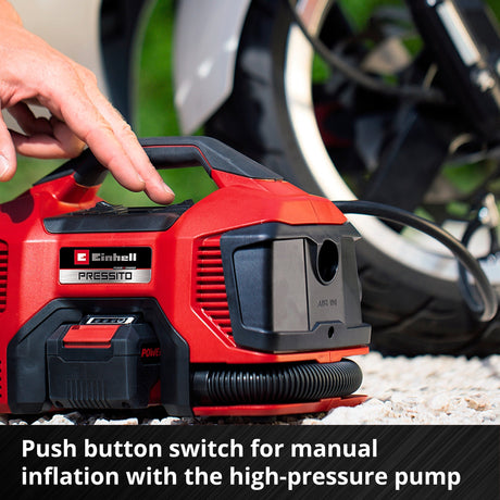 Compressore a batteria Einhell pressoto 18 21 li solo - power