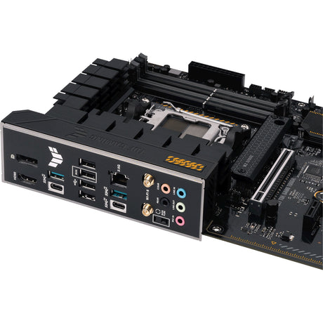 Scheda madre Asus Tuf Gaming B650-Plus WiFi Socket AM5 (nero arancione chiaro, RAID, 2,5 GB-LAN, Wi-Fi 6, BT 5.2, audio, ATX)