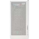 Custodia midi tower Montech xr in legno (bianco | 1x USB-A | 1x USB-C | RGB | finestra)