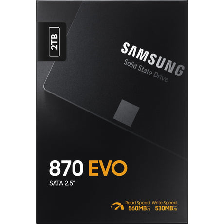 Samsung 870 evo SSD da 2 TB (mz-77e2t0b eu, sata 600)