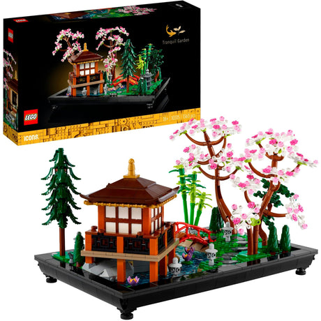 Lego Icons, kit di costruzione per la consapevolezza botanica del giardino rilassante per adulti - 10315